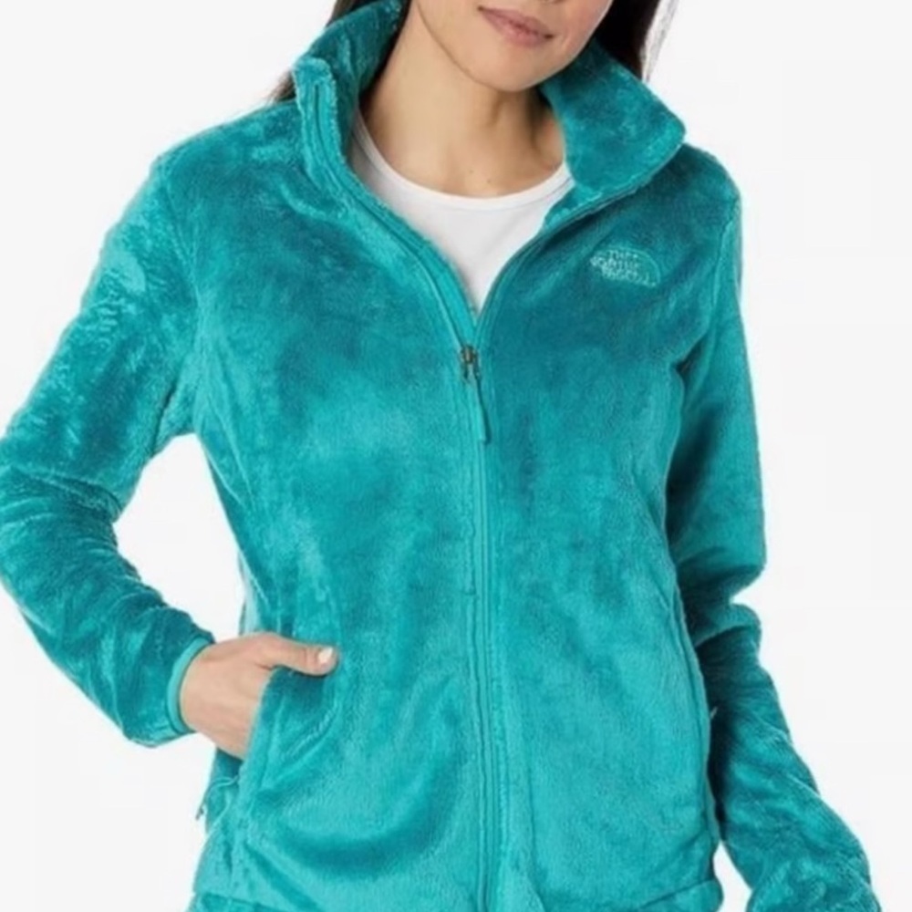 The North Face Women's Teal Fleece Jacket - Picture 1 of 5